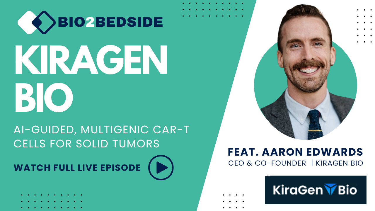 KiraGen Bio: AI-Guided Multi-Genic CAR-T Cells for Solid Tumors